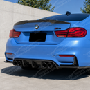 2015-2020 BMW F80 M3 / F82 / F83 M4 - Varis Style Carbon Fiber Diffuser + Spats Aprons-8