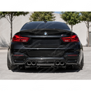 2015-2020 BMW F80 M3 / F82 / F83 M4 - Varis Style Carbon Fiber Diffuser + Undertray-10