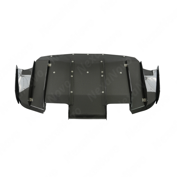2015-2020 BMW F80 M3 / F82 / F83 M4 - Varis Style Carbon Fiber Diffuser + Undertray