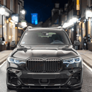 For 2019-2024 BMW G07 X7 Gloss Black M Performance Front Bumper Lip-4