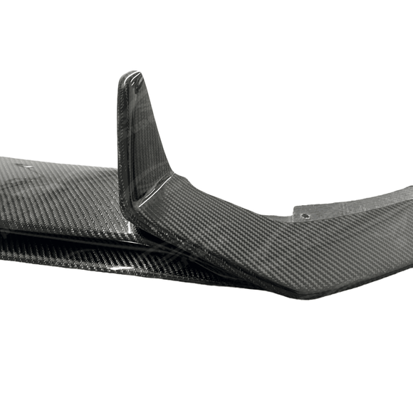 Real Carbon Fiber Front Spoiler in Car for 2022 Subaru BRZ