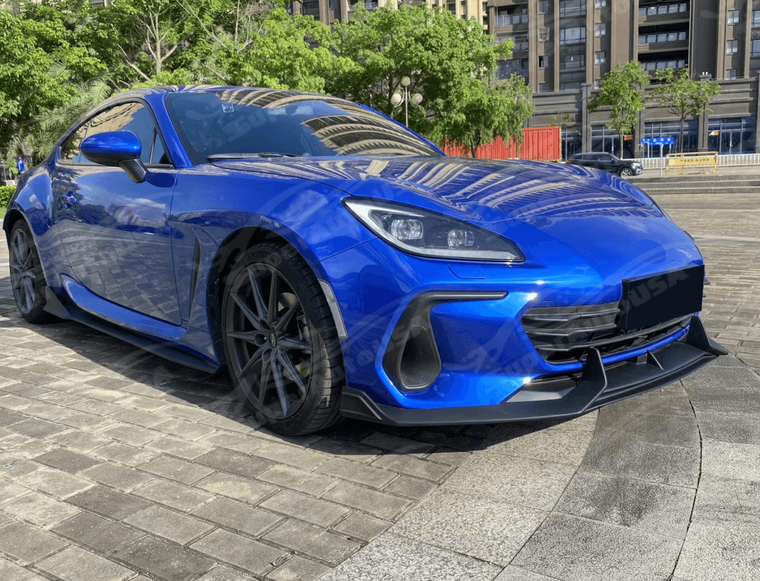 Real Carbon Fiber Front Lip Spoiler for 2023 Subaru BRZ