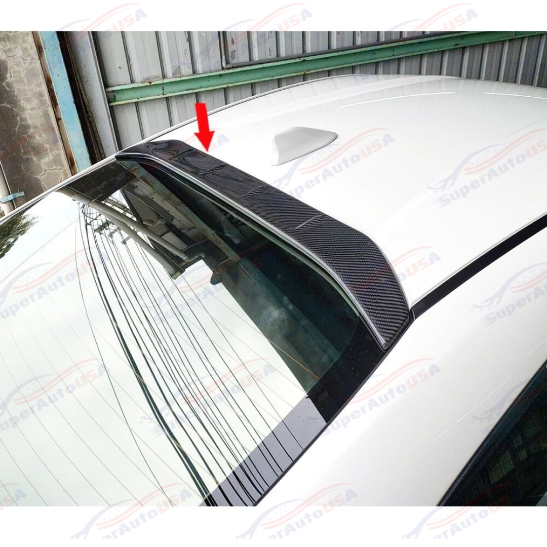 For 2022-24 Subaru BRZ Toyota GR86 Carbon Fiber Rear Roof Shark Spoiler Wing