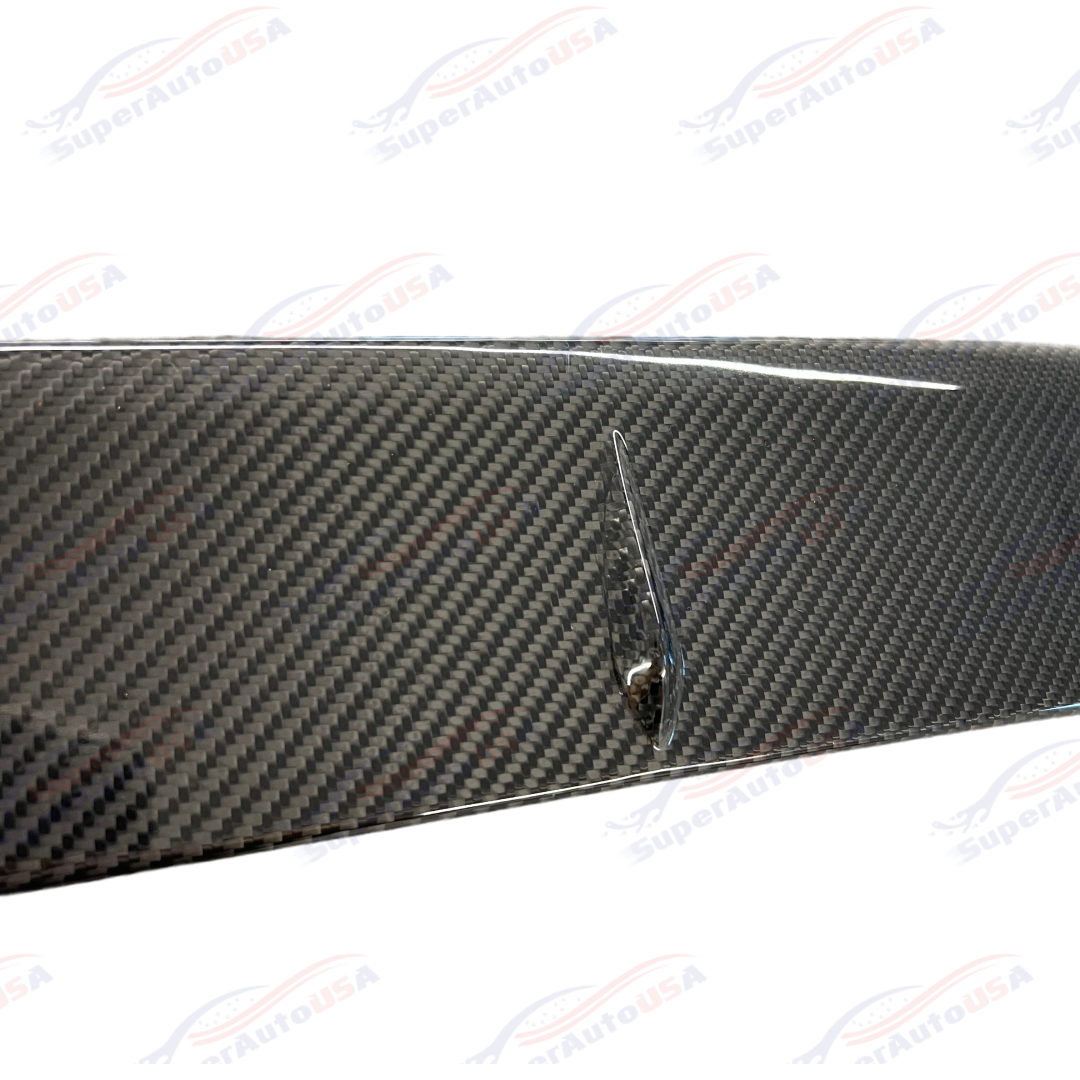 For 2022-24 Subaru BRZ Toyota GR86 Carbon Fiber Rear Roof Shark Spoiler Wing