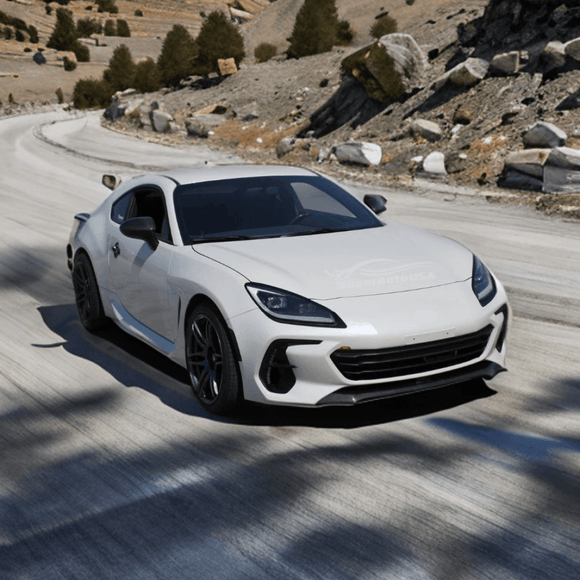 High-Quality Carbon Fiber Replacement Car Splitter for 2023 Subaru BRZ