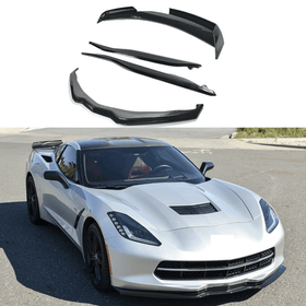 Fits Corvette C7 Stage 2 Front Lip Side Skirts Rear Spoiler Full Body Kit