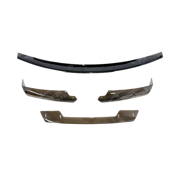 Close-up of the gurney flap wicker bill on the C7 Corvette spoiler