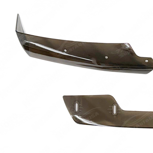 Full rear view of a 2015 Chevrolet C7 Corvette with new spoiler wing