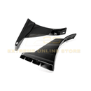 Fits 14-19 Corvette C7 Stage 3.5 Painted Metallic Black Extended Front Lip Spoiler-7