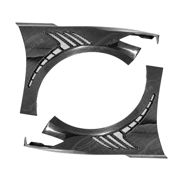 2022-2026 Corvette C8 Stingray - Vented Carbon Fiber Fenders