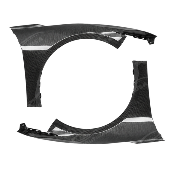 2022-2026 Corvette C8 Stingray - OE Style Carbon Fiber Fenders