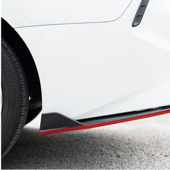 Se adapta a las esquinas de los divisores traseros estilo TRD de Toyota Camry 2018-2024 (4 opciones de color) 