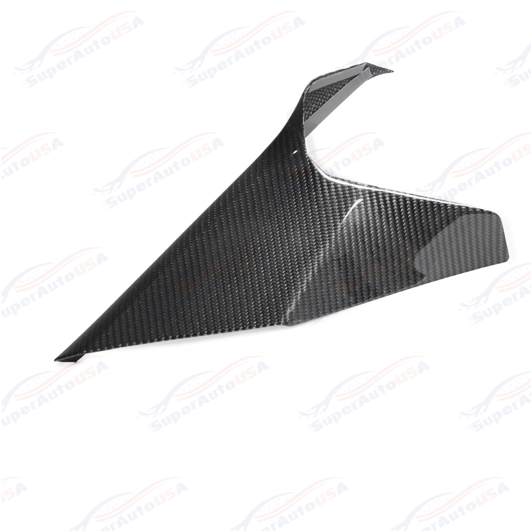 For 2020-Up Toyota Supra Carbon Fiber Center Console Side Panel Cover-5