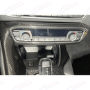 Fits 2020-Up Toyota Supra Carbon Fiber Center Console AC Switch Panel Cover-2