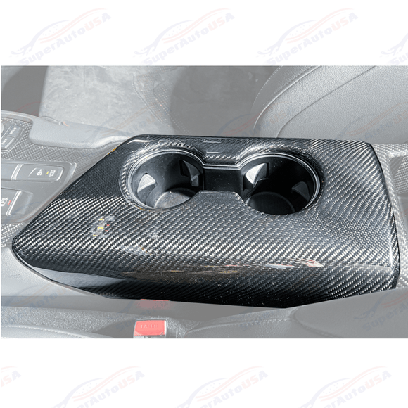 For 2020-Up Toyota Supra Carbon Fiber Center Console Panel Cover
