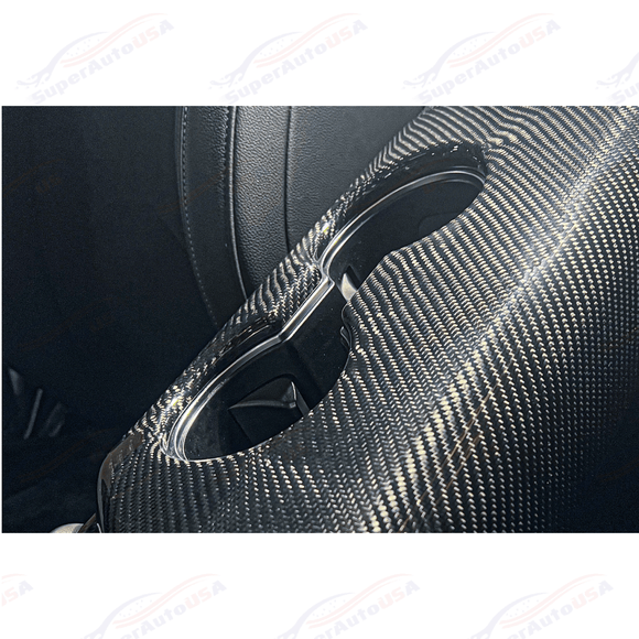 For 2020-Up Toyota Supra Carbon Fiber Center Console Panel Cover