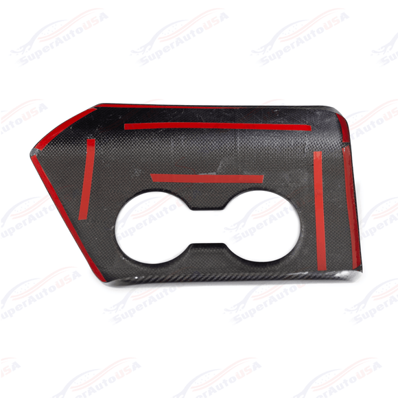 For 2020-Up Toyota Supra Carbon Fiber Center Console Panel Cover