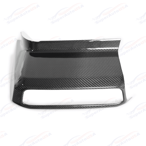 Fits 2020-Up Toyota Supra Carbon Fiber Center Console AC Switch Panel Cover