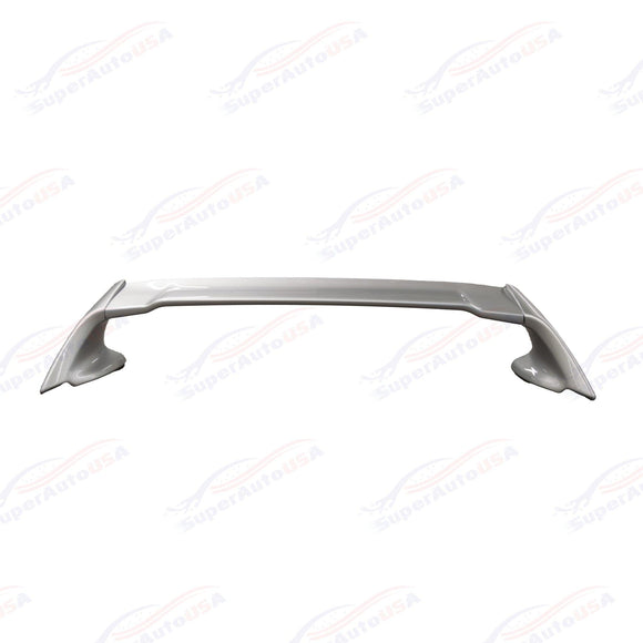 For 2006-11 Honda Civic Sedan Mugen Style Silver Rear Spoiler Wing w/Pannel