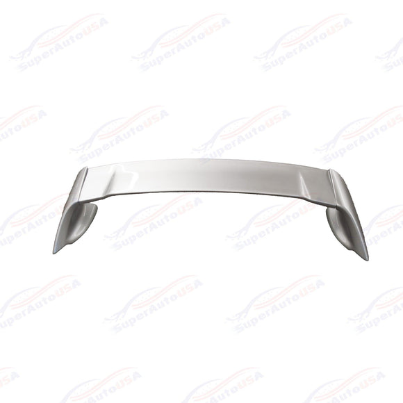Fits 2006-2011 Honda Civic Sedan 3D Mugen Style Silver Rear Trunk Spoiler Wing