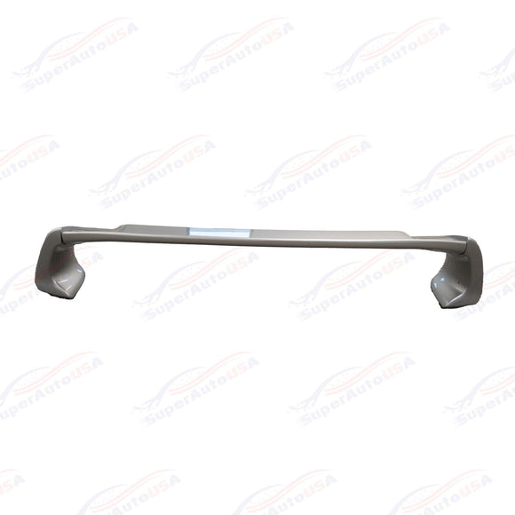 For 2006-11 Honda Civic Sedan Mugen Style Silver Rear Spoiler Wing w/Pannel