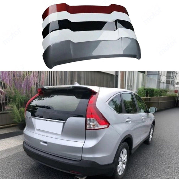 Se adapta al alerón de techo trasero con canal exterior Honda CRV CR-V 2012-2016 (pintado en rojo) 