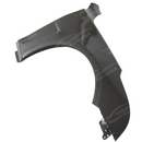 Direct side profile of the lightweight real carbon fiber fenders for Cadillac CT4 2020-2026