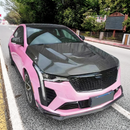 Durable SuperAutoUSA real carbon fiber construction of Cadillac CT4 hood