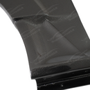 Detailed shot of the UV-resistant high-gloss clear coat on the CT5 Blackwing carbon vents