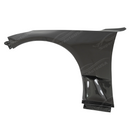 Direct side profile of the authentic carbon fiber fender trim for 2020-2026 Cadillac CT5-V