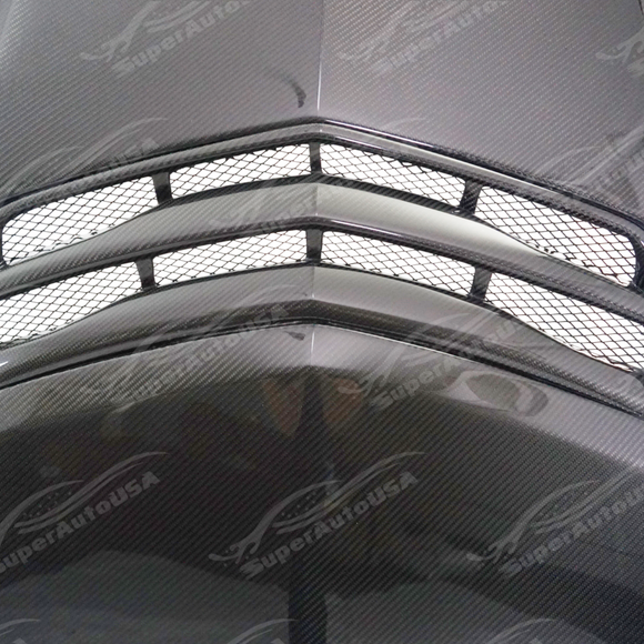 Precision fitment of carbon fiber hood panel on a 2022 Cadillac CT5