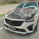 Lightweight real carbon fiber material of CT5 V style hood panel