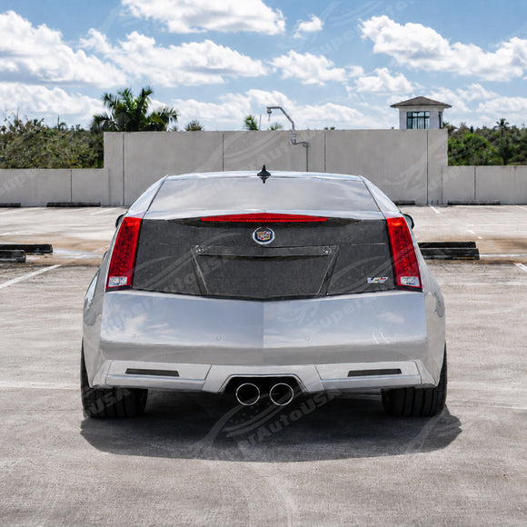 2011-2014 Cadillac CTS + CTS-V Coupe - OEM Style Carbon Fiber Trunk