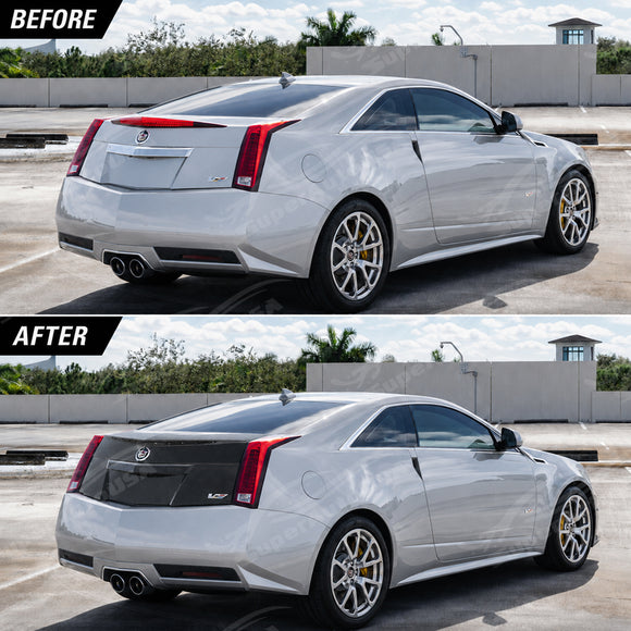 2011-2014 Cadillac CTS + CTS-V Coupe - OEM Style Carbon Fiber Trunk
