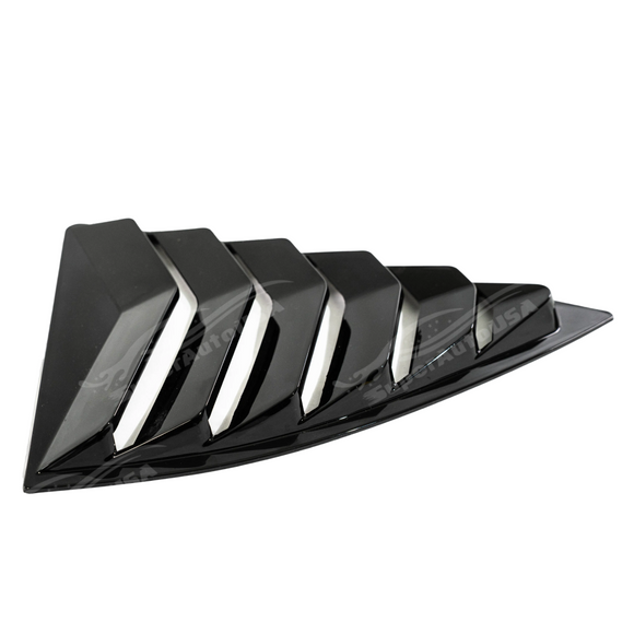 Precision fitment along the rear window edges of a 2013 Chevrolet Camaro