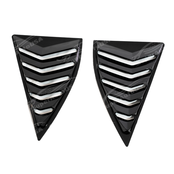 Durable lightweight ABS plastic construction of the Camaro sunshade louver