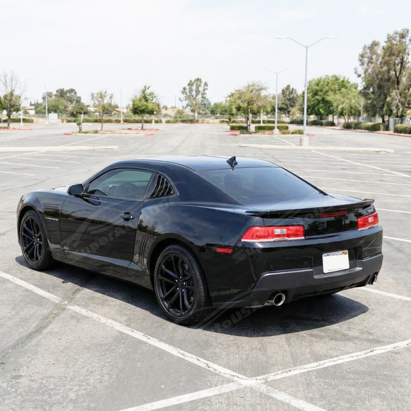 Underside of the Camaro louver showing the mounting bracket attachment points