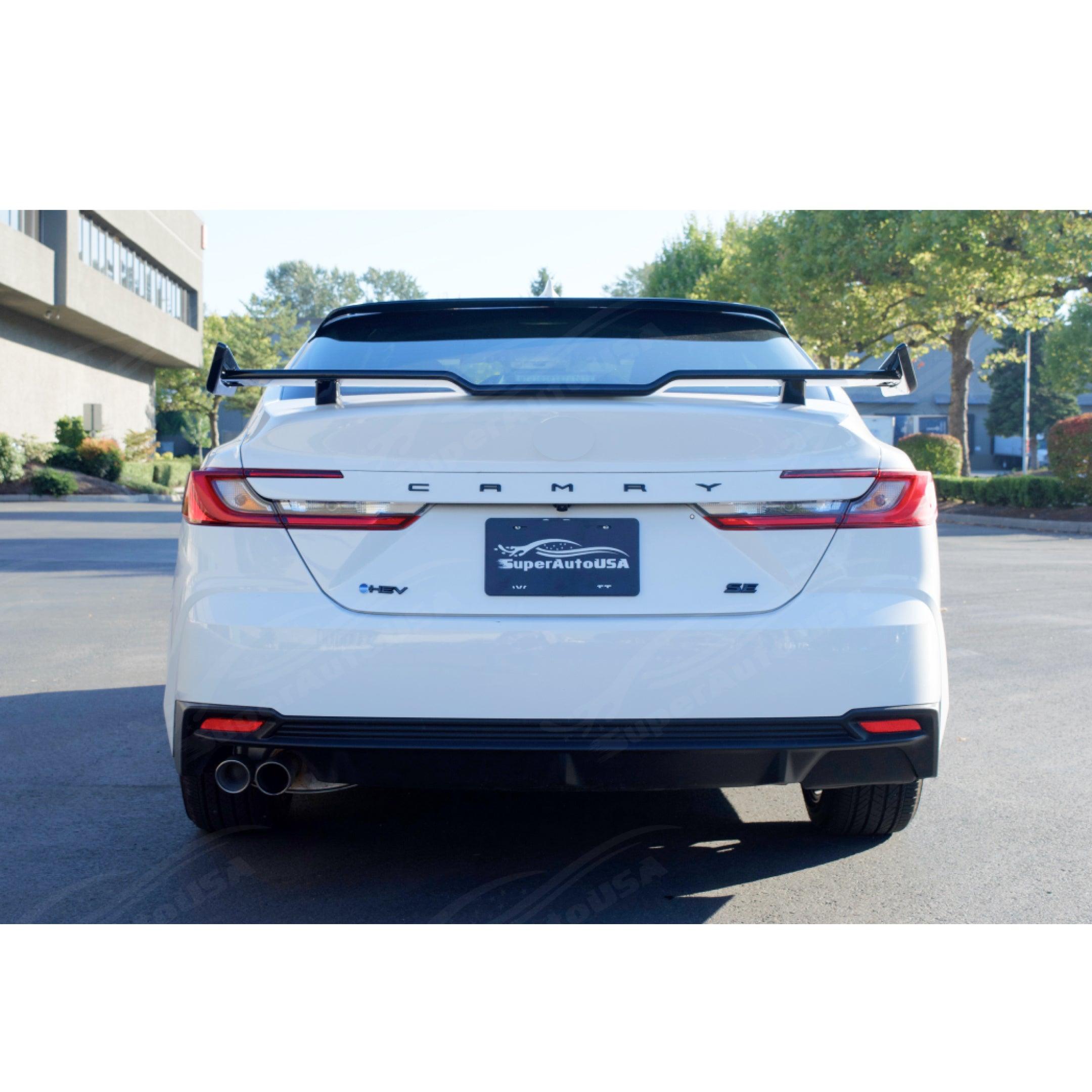 PAISEN Rear Spoiler For 2018-2025 Toyota 8th Gen Camry LE SE XLE XSE Rear Trunk Spoiler Wing Splitter Gloss Black ABS, Exterior Accessories - Canada