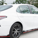 Side Skirt - Carbon Fiber Print Fits Toyota Camry 2018-2024-9