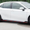 Side Skirt - Carbon Fiber Print Fits Toyota Camry 2018-2024-12