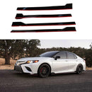 Fit 2018-2024 Toyota Camry 4 pcs set Side Body Skirts-1