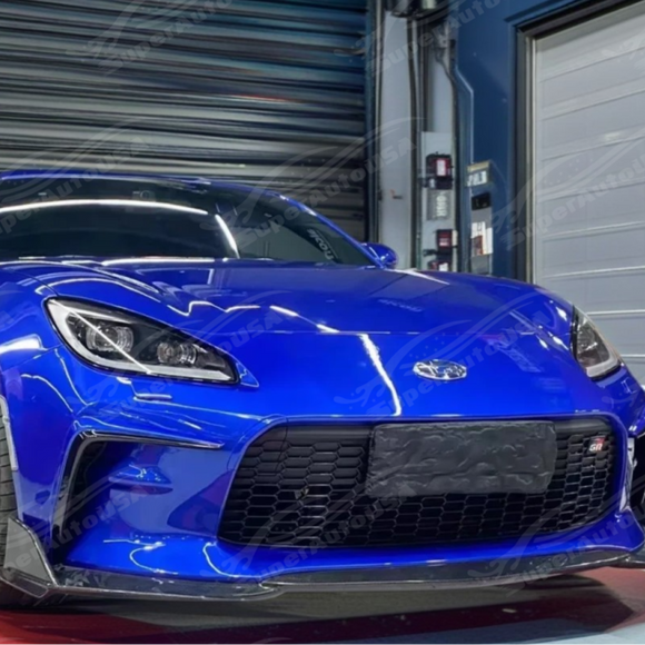 SuperAutoUSA aerodynamic carbon fiber front lip for 2022 Subaru BRZ Premium
