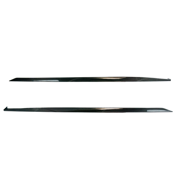 NexaNovo aerodynamic carbon fiber side splitters for 2022 Acura TLX Base