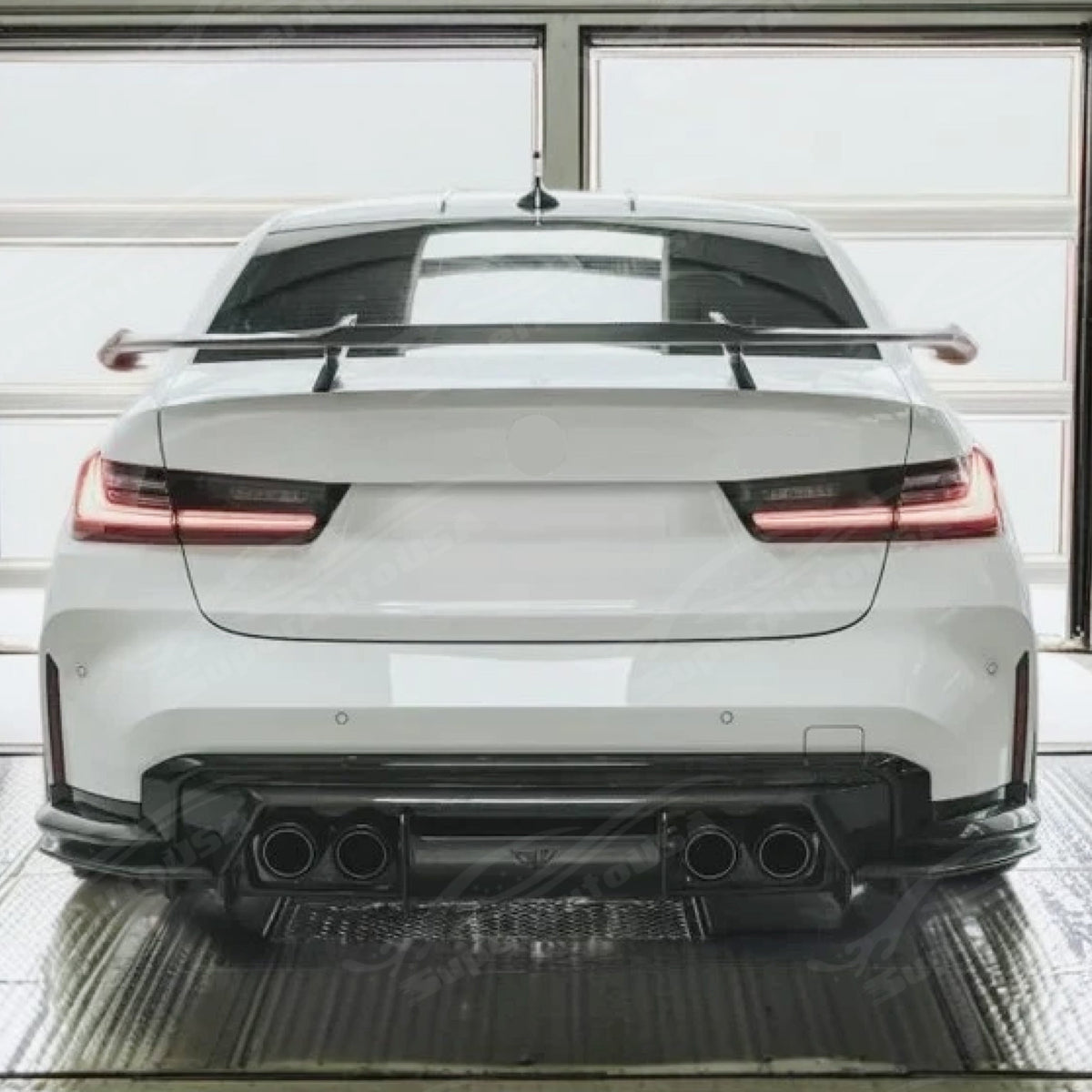 Real Carbon Fiber Fits 21-25 BMW 4 Series / M4 Rear Trunk Wing Spoiler ...