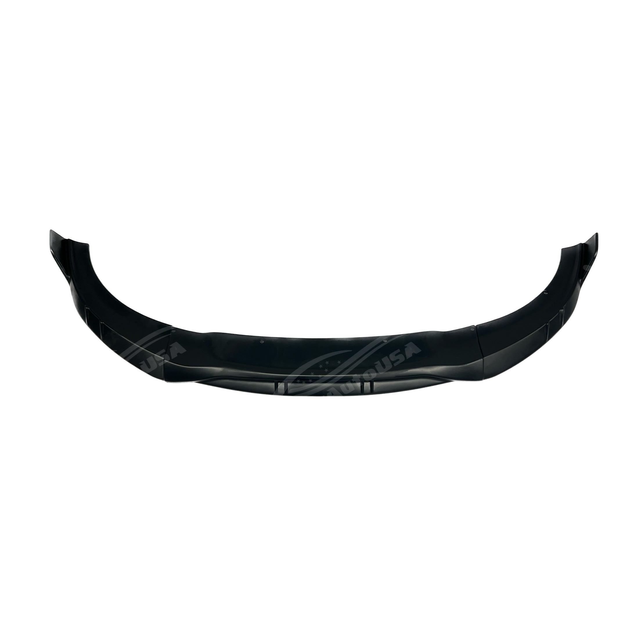 Black front bumper lip spoiler enhances the appearance of Dodge Charger SXT 2011-2023