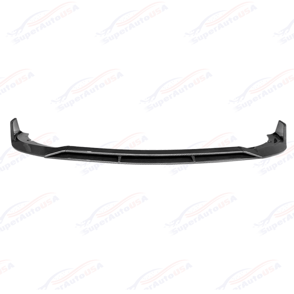 Fits Dodge Charger 2015-2023 SRT RT Carbon Fiber Print Front Bumper Lip Spoiler