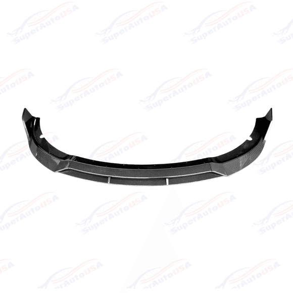 Fits Dodge Charger 2015-2023 SRT RT Carbon Fiber Print Front Bumper Lip Spoiler