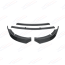 Fits Dodge Charger 2015-2023 SRT RT Carbon Fiber Print Front Bumper Lip Spoiler-7