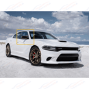 Fits 2011-Up Dodge Charger M Style Gloss Black Rear View Side Mirror Cover Cap-4