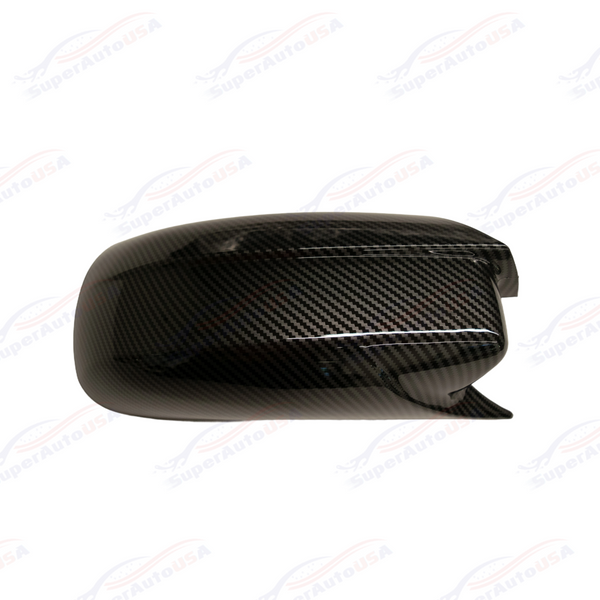 Fits Dodge Charger 2011-Up M Style Rear View Side Carbon Fiber Mirror Cover Cap